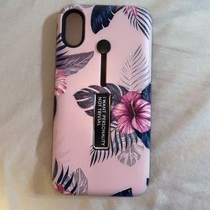 iPhone X case w/attached loopy